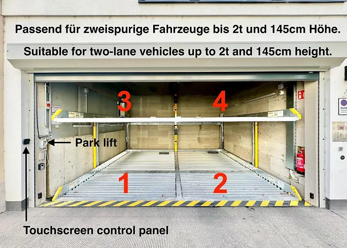 Apartment Mit Balkon Und Parkplatz *